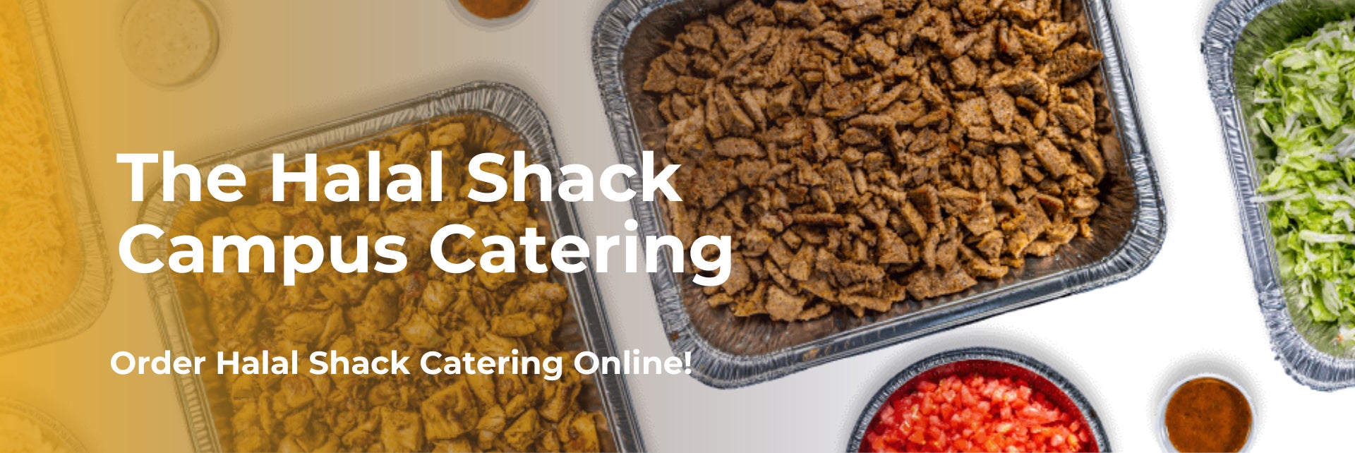 The Halal Shack Campus Catering, Order Halal Shack Catering Online!