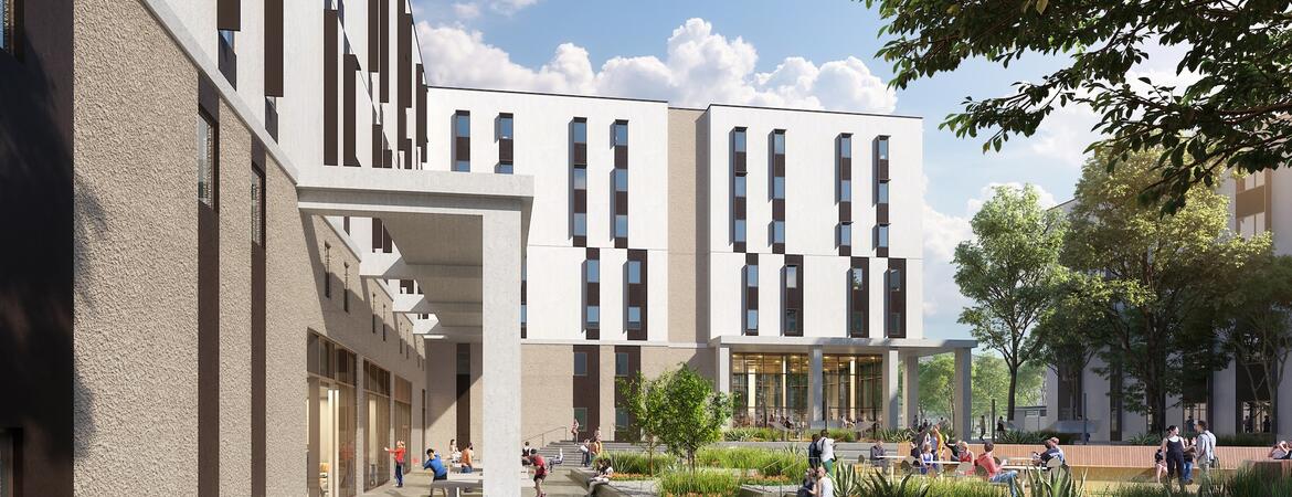 North District 2 exterior rendering.