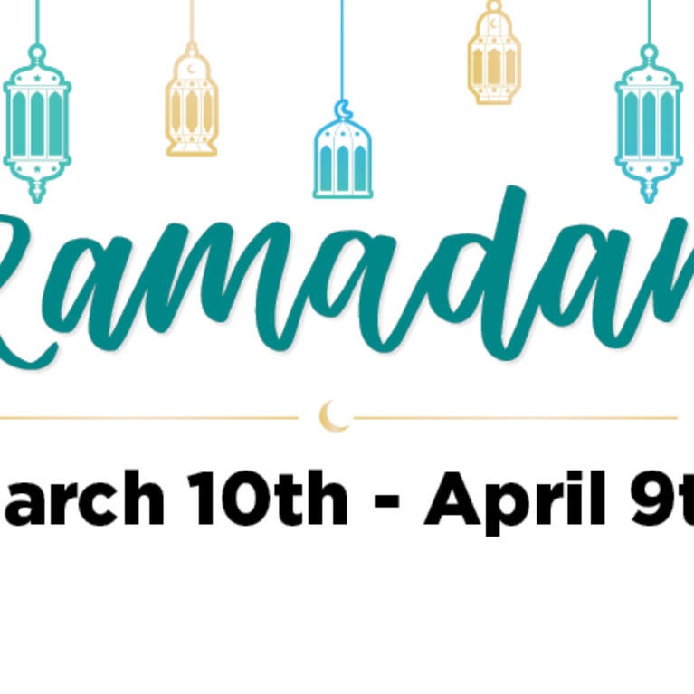 Ramadan March 10th - April 9th