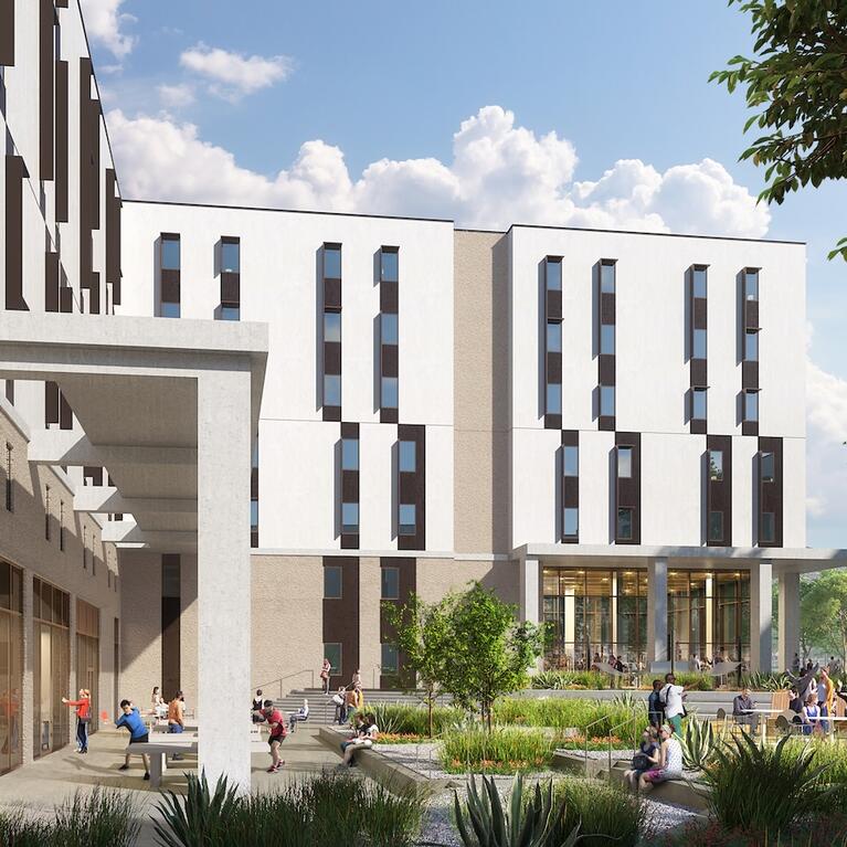 North District 2 exterior rendering.