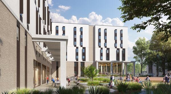 North District 2 exterior rendering.