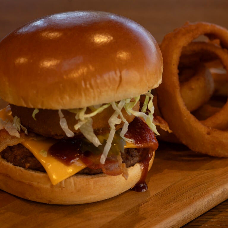 The Barn BBQ Stack Burger