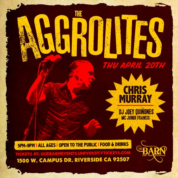 The Aggrolites Thursday April 20th at The Barn