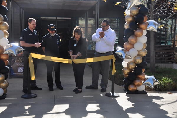 The Stable Ribbon Cutting