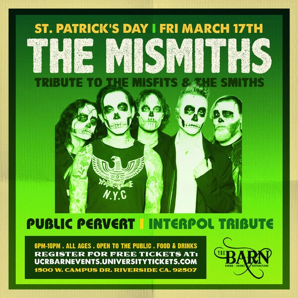 The Mismiths on Saint Patricks Day March 17th