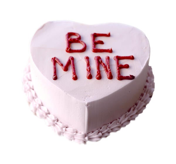 Be Mine Valentines Cake