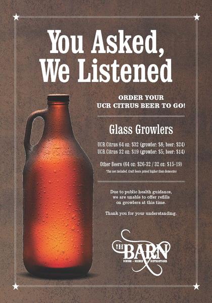 Barn Patio Bar Growlers