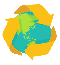 Sustainability Globe Recycle