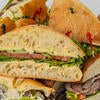 Assorted sandwich options available through Catering Services